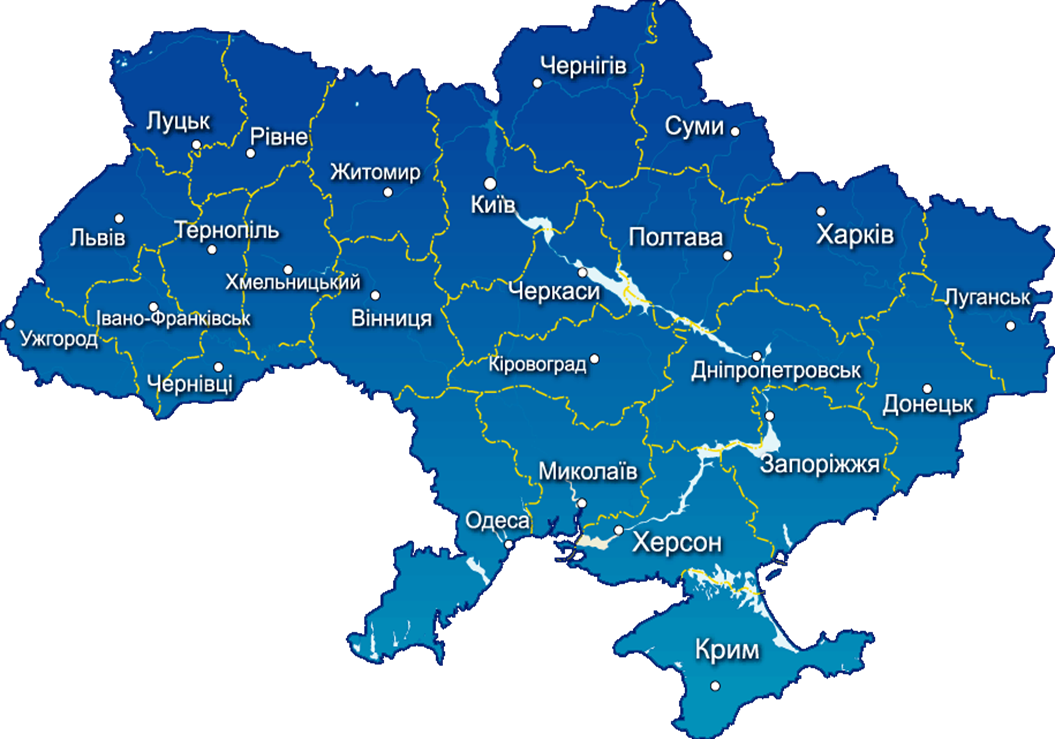 Карта украины